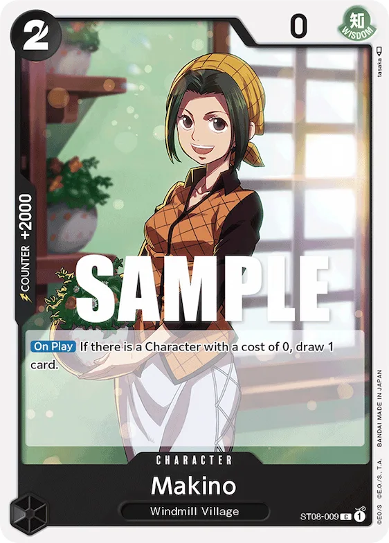 Makino #st8-009 – Starter Deck 8: Monkey.D.Luffy