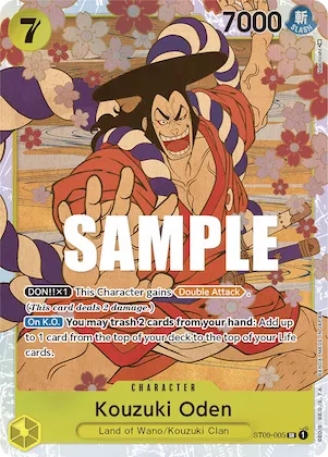 Kouzuki Oden st9-005 – ST09 – Starter Deck 9: Yamato