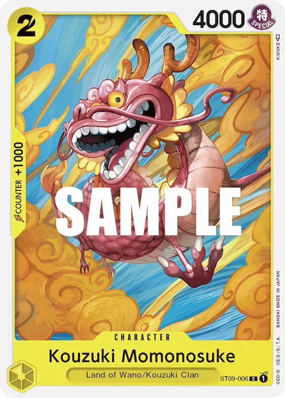 Kouzuki Momonosuke #st9-006 – Starter Deck 9: Yamato
