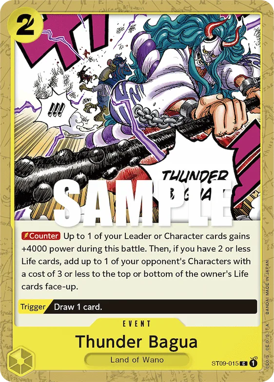 Thunder Bagua #st9-015 – Starter Deck 9: Yamato