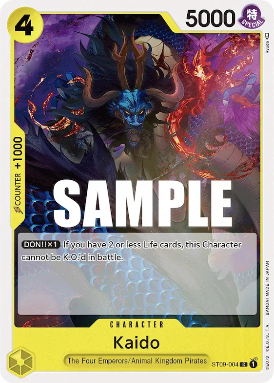 Kaido #st9-004 – Starter Deck 9: Yamato