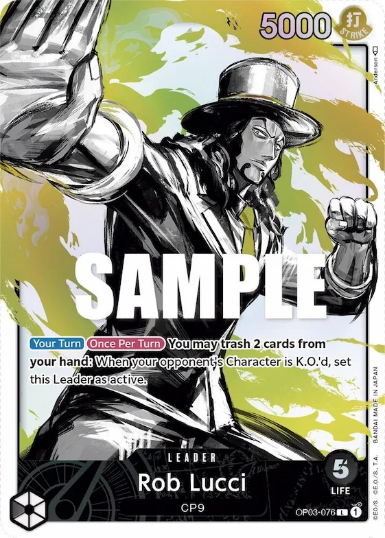 Rob Lucci (076) (Alternate Art) #op3-076 – Pillars of Strength