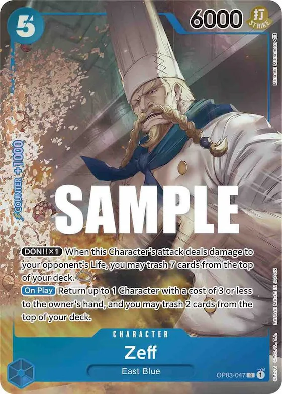 Zeff (Alternate Art) #op3-047 – Pillars of Strength