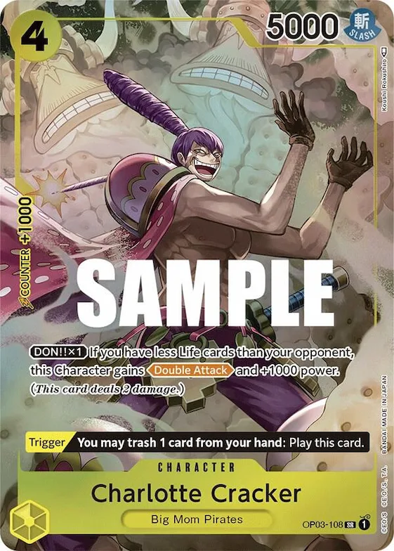 Charlotte Cracker (Alternate Art) #op3-108 – Pillars of Strength