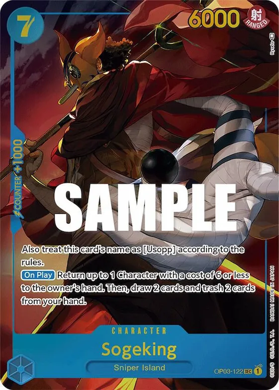 Sogeking (Alternate Art) #op3-122 – Pillars of Strength