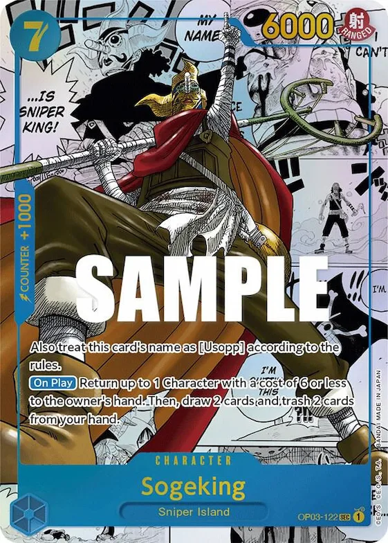Sogeking (Alternate Art) (Manga) #op3-122 – Pillars of Strength