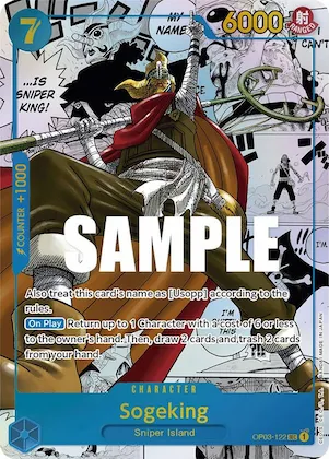 Sogeking (Alternate Art) (Manga) #op3-122 – Pillars of Strength