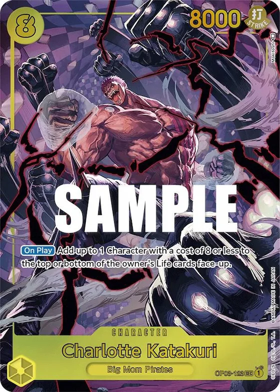 Charlotte Katakuri (123) (Alternate Art) #op3-123 – Pillars of Strength