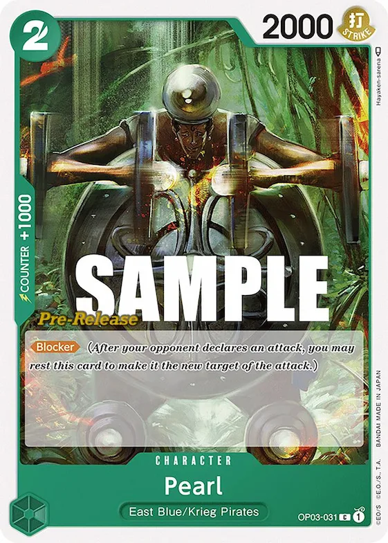 Pearl #op3-031 – Pillars of Strength Pre-Release Cards