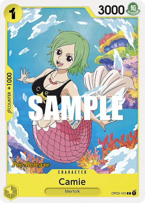 Camie #op3-101 – Pillars of Strength Pre-Release Cards