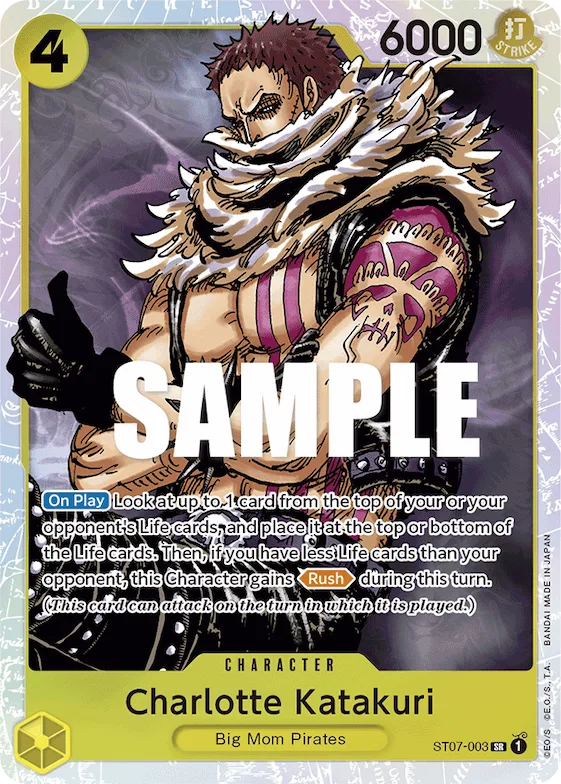 Charlotte Katakuri #st7-003 – Starter Deck 7: Big Mom Pirates