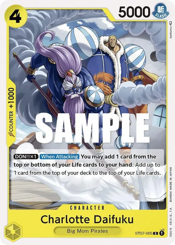 Charlotte Daifuku st7-005 – ST07 – Starter Deck 7: Big Mom Pirates