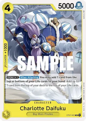 Charlotte Daifuku st7-005 – ST07 – Starter Deck 7: Big Mom Pirates