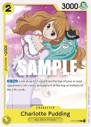Charlotte Pudding #st7-008 – Starter Deck 7: Big Mom Pirates