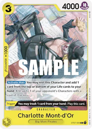 Charlotte Mont-d'Or st7-009 – ST07 – Starter Deck 7: Big Mom Pirates