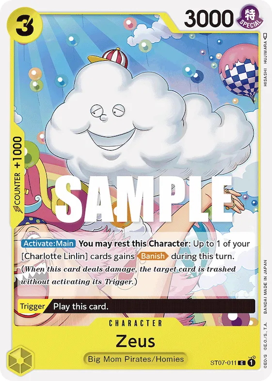 Zeus #st7-011 – Starter Deck 7: Big Mom Pirates