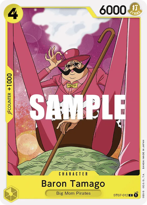 Baron Tamago #st7-012 – Starter Deck 7: Big Mom Pirates