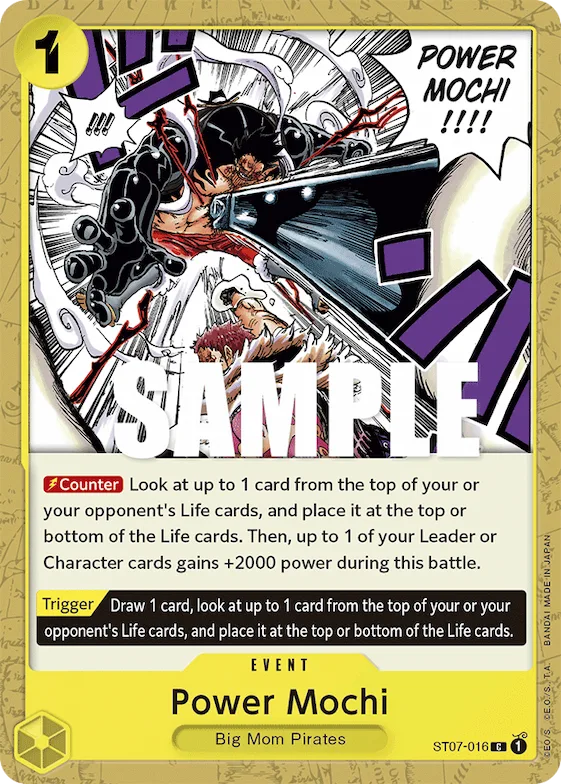 Power Mochi #st7-016 – Starter Deck 7: Big Mom Pirates