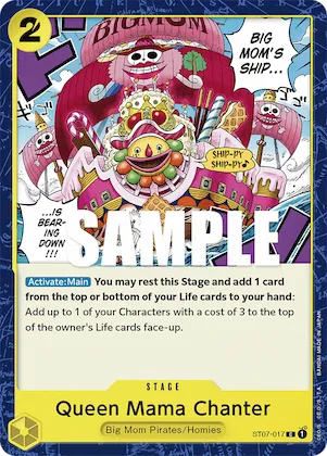 Queen Mama Chanter st7-017 – ST07 – Starter Deck 7: Big Mom Pirates