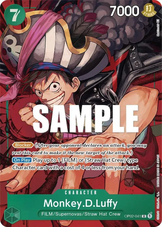 Monkey.D.Luffy (041) (Alternate Art) #op2-041 – Paramount War