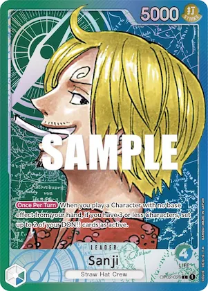 Sanji (Alternate Art) #op2-026 – Paramount War