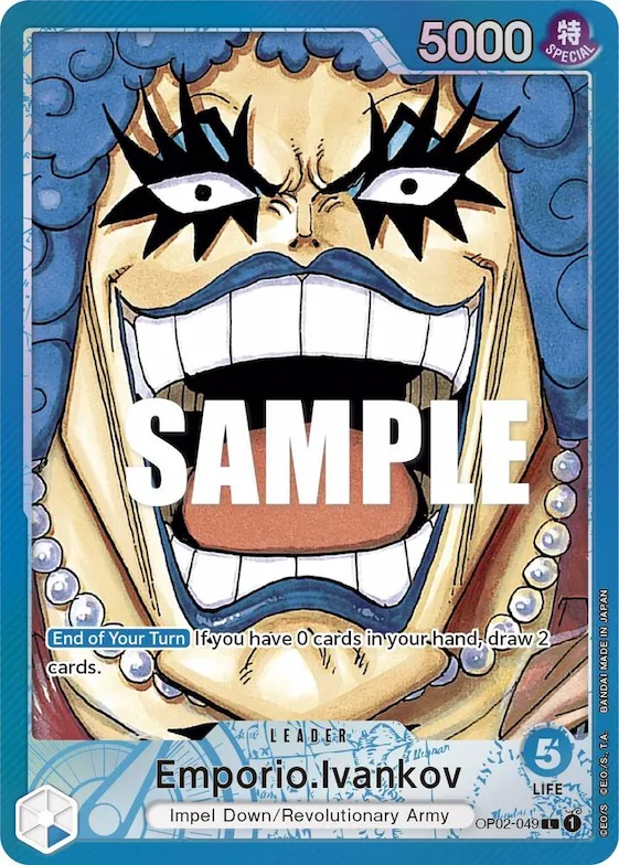 Emporio.Ivankov (049) (Alternate Art) #op2-049 – Paramount War