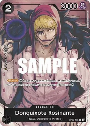 Donquixote Rosinante (Box Topper) #op2-108 – Paramount War