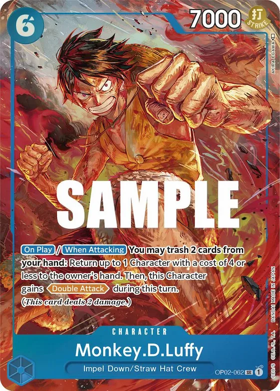 Monkey.D.Luffy (062) (Alternate Art) #op2-062 – Paramount War