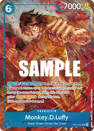 Monkey.D.Luffy (062) (Alternate Art) #op2-062 – Paramount War