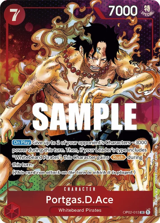 Portgas.D.Ace (Parallel) #op2-013 – Paramount War