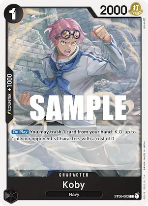 Koby st6-002 – ST06 – Starter Deck 6: Absolute Justice