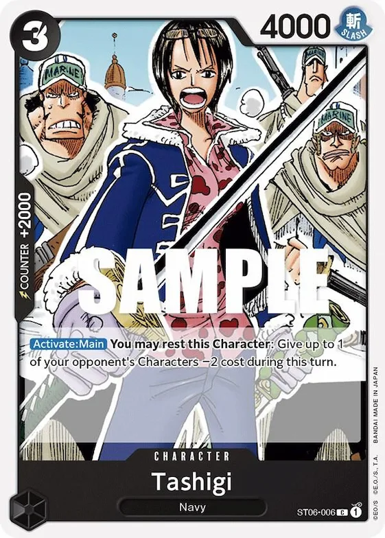 Tashigi st6-006 – ST06 – Starter Deck 6: Absolute Justice