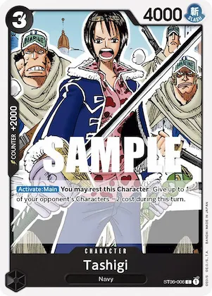 Tashigi st6-006 – ST06 – Starter Deck 6: Absolute Justice