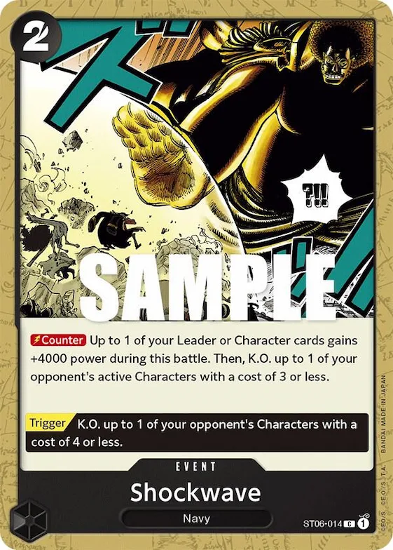 Onde de choc st6-014 – ST06 – Starter Deck 6: Absolute Justice