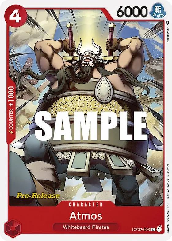 Atmos #op2-003 – Paramount War Pre-Release Cards