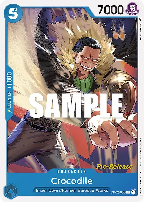 Crocodile #op2-053 – Paramount War Pre-Release Cards