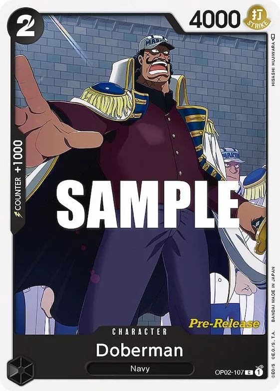 Doberman #op2-107 – Paramount War Pre-Release Cards
