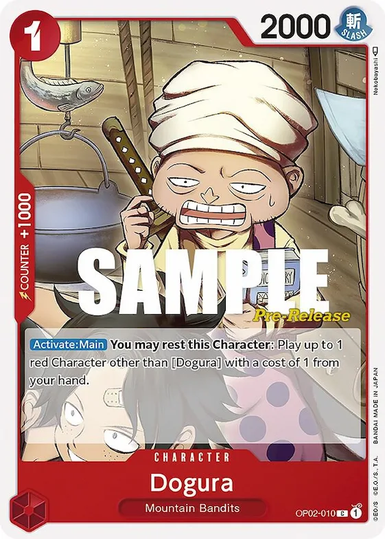 Dogura #op2-010 – Paramount War Pre-Release Cards