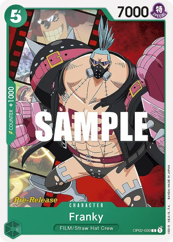 Franky #op2-039 – Paramount War Pre-Release Cards