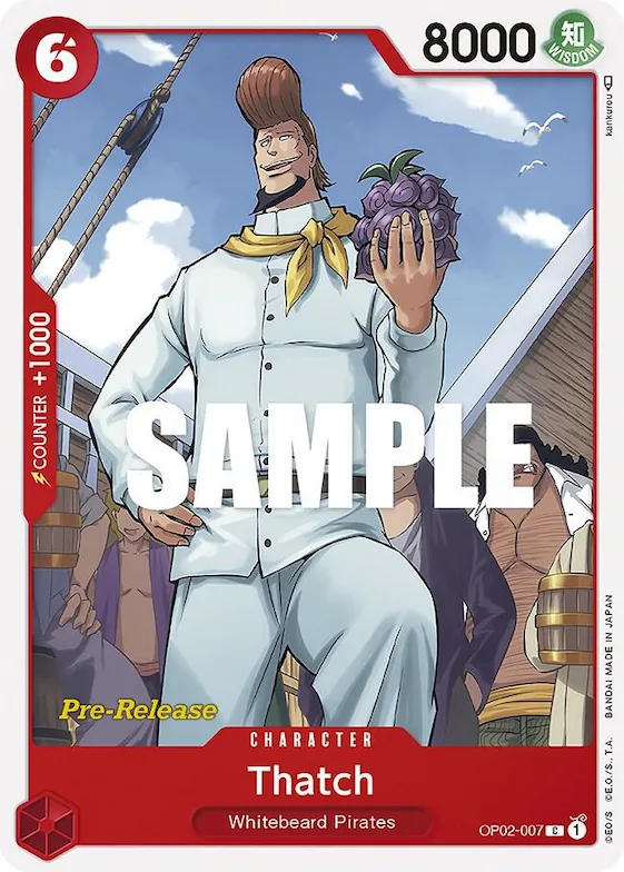 Thatch #op2-007 – Paramount War Pre-Release Cards