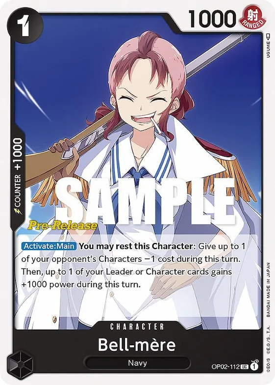 Bell-mere #op2-112 – Paramount War Pre-Release Cards