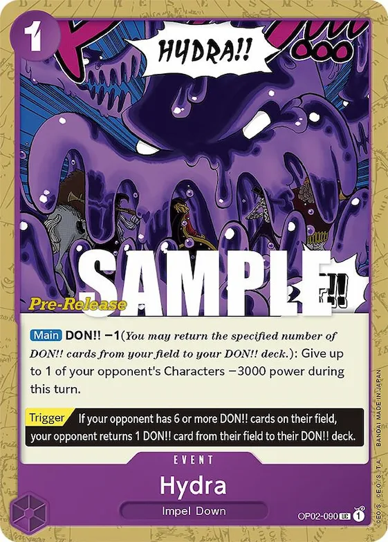 Hydra #op2-090 – Paramount War Pre-Release Cards