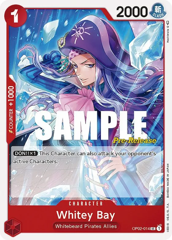 Whitey Bay #op2-014 – Paramount War Pre-Release Cards