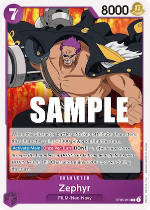 Zephyr #st5-010 – Starter Deck 5: Film Edition