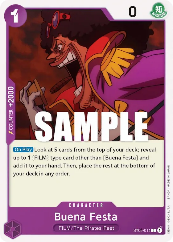 Buena Festa #st5-014 – Starter Deck 5: Film Edition