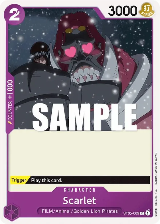Scarlet #st5-009 – Starter Deck 5: Film Edition