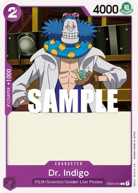Dr. Indigo #st5-015 – Starter Deck 5: Film Edition