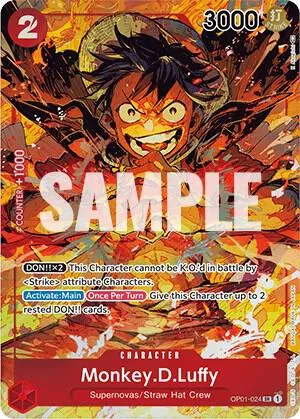 Monkey.D.Luffy (024) (Parallel) #op1-024 – Romance Dawn