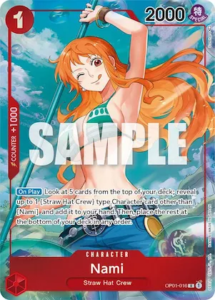 Nami (Parallel) #op1-016 – Romance Dawn