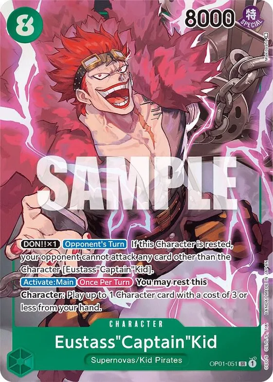 Eustass"Captain"Kid (Parallel) #op1-051 – Romance Dawn